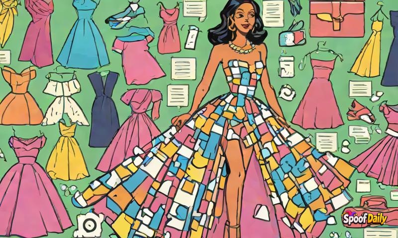 Influencer Spends $50,000 On Prom Dress Made Entirely Of Instagram Engagement Metrics