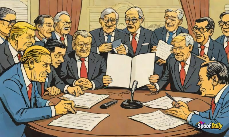 World Leaders Sign Historic Agreement To Stop Arguing On Twitter, Last Approximately 4 Hours