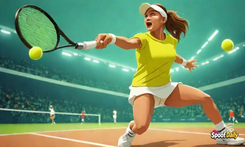 Tennis Star Introduces New Serve That Violates Laws Of Physics, Opponents File Complaints