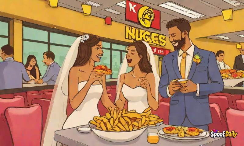 Couple Gets Married In Fast Food Restaurant, Reception Features Unlimited Nuggets