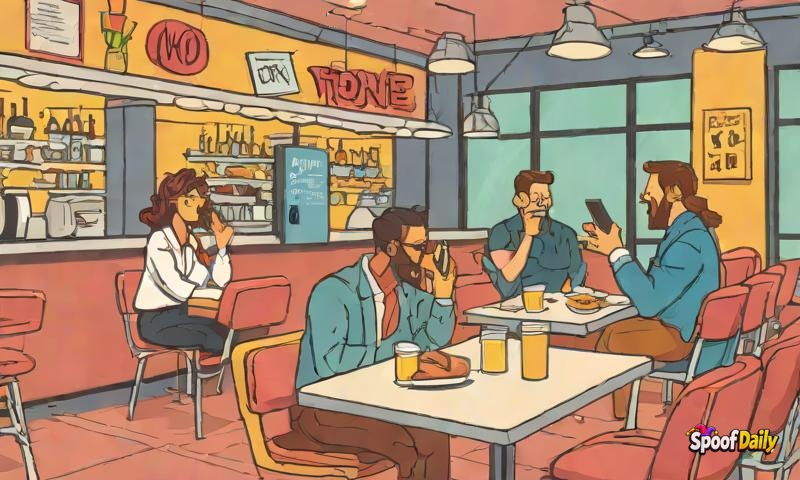 Restaurant Introduces 'No Phone Zone' Where Using Your Phone Results In Public Shaming