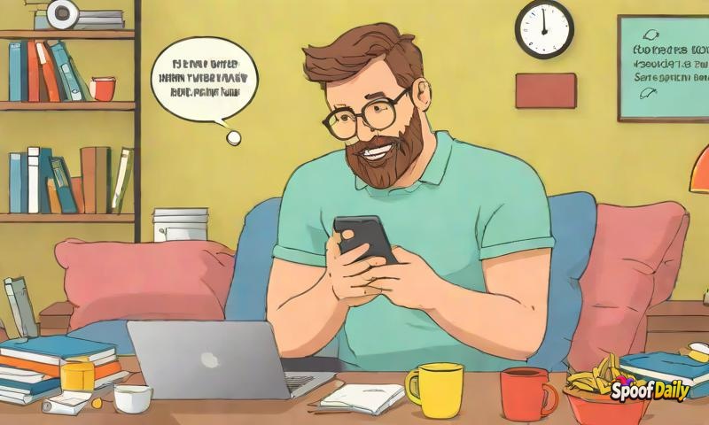 Man Creates App That Text Messages His Wife Excuses For Not Helping Around House