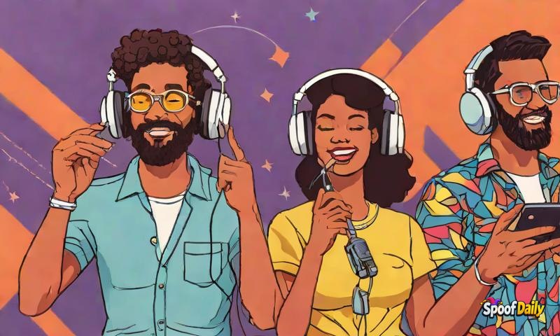 Couple Invents 'Silent Disco' For Married People, Everyone Wears Headphones Playing Different Podcasts