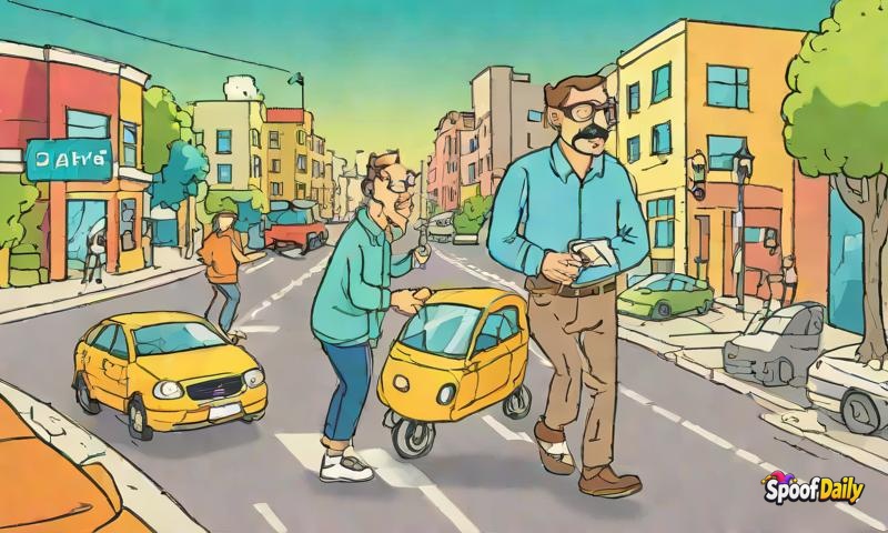 Man Invents 'Lazy man's GPS' That Always Tells You To Turn At The Last Possible Moment