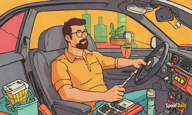 Man Creates 'Self-Driving Excuse Generator' For When He's Late To Things