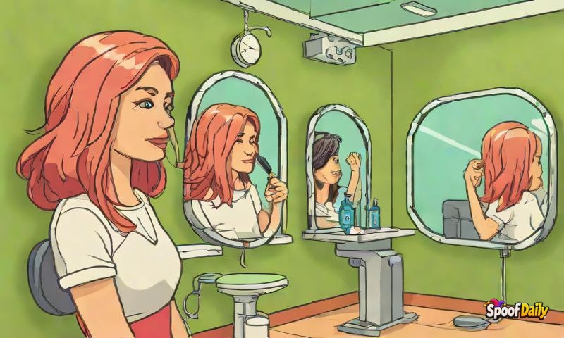 New Hair Salon Offers 'Brutally Honest Mirror' That Comments On Your Hair Choices