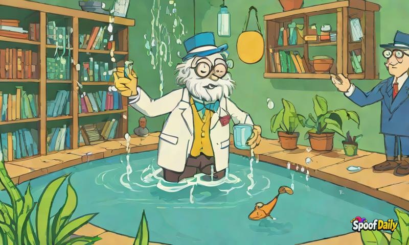 Professor Wobblepants Discovers That Water Is Wet, Publishes 200-Page Study