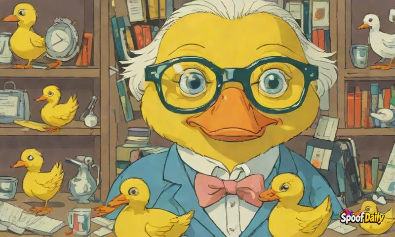 Doris Puddleduck Loses Glasses, Spends 3 Hours Searching While Wearing Them