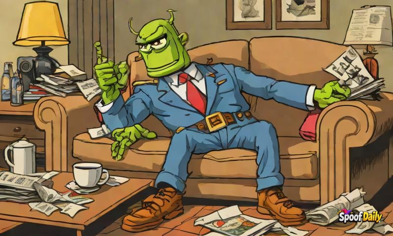 General Clank Von Stomp Declares War On Furniture After Stubbing Toe On Coffee Table