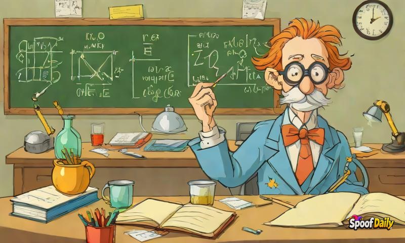 Professor Dingle McSpangle Solves Math Problem, Forgets To Write It Down