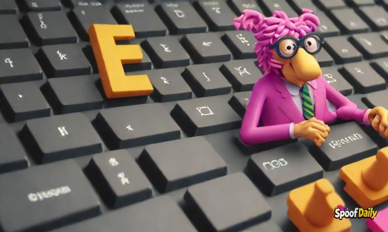 Professor Wiggles McStumbles Invents Keyboard With Only The Letter 'E'