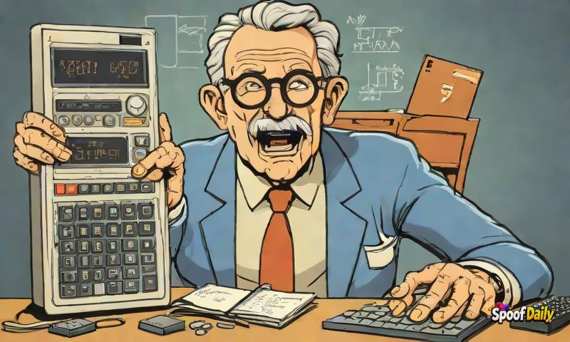 Professor Stumble McThinker Invents Calculator That Only Says 'Approximately'