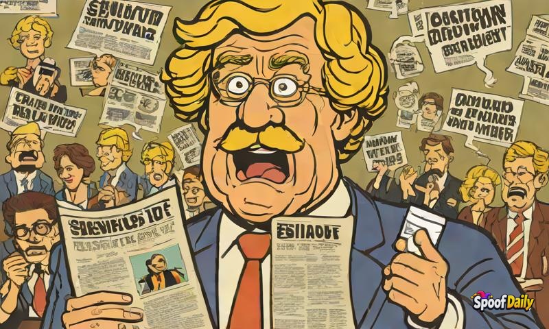 Senator Bluster McPuff Declares Silence 'Golden' Then Won't Stop Talking About It