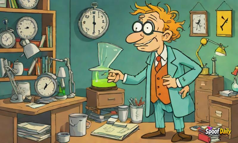Professor Frazzle McSnort Discovers That 'Almost Ready' Means 47 More Minutes