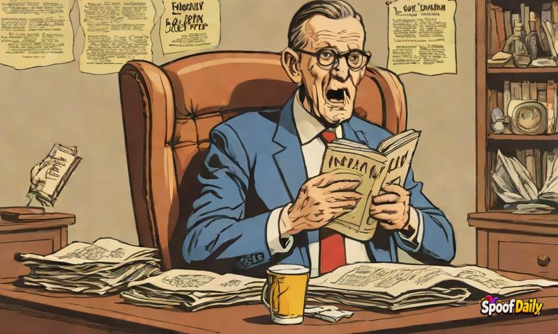 Senator Filibuster McBlab Reads Entire Dictionary To Delay Snack Break