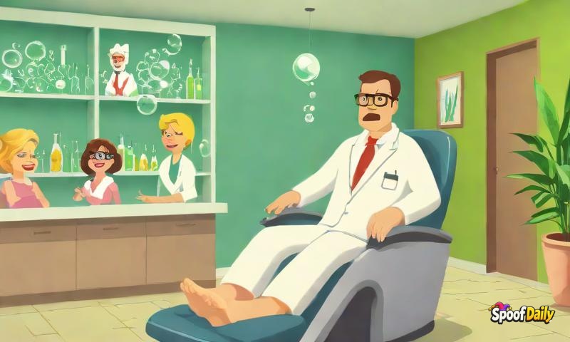 Bubbles McSqueaky Opens Spa Where Clients Are Tickled Instead Of Massaged