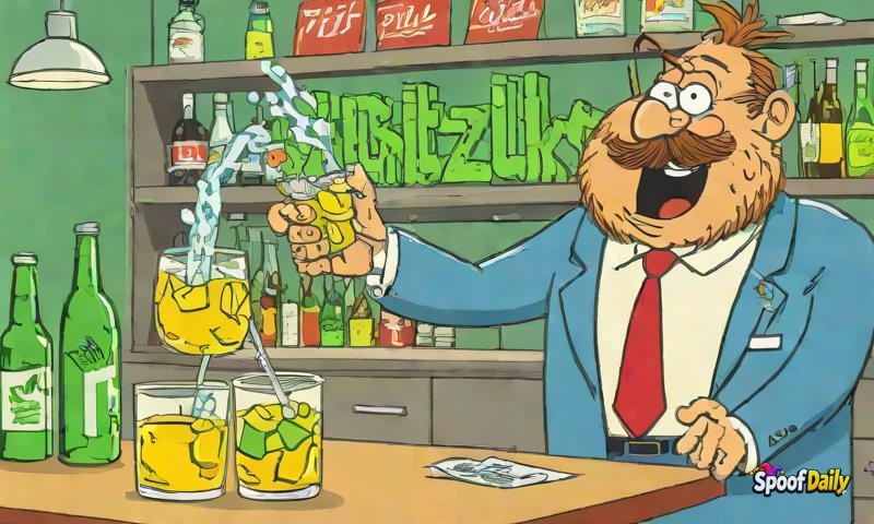 Sir Burpsalot McFizz Opens Carbonated Water Bar Called 'Fizz-ically Addictive'