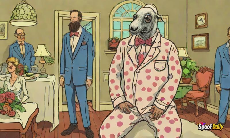 Sir Snoozington McPajama Declares Pajamas 'Formal Wear,' Shows Up To Wedding In Onesie