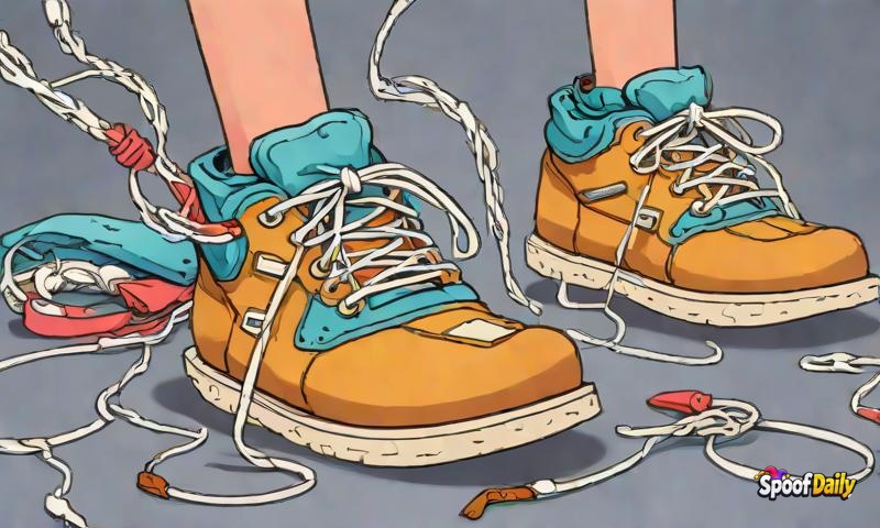 Bing Bong McBoing Invents Shoes That Tie Themselves, Then Untie 'For The Drama'