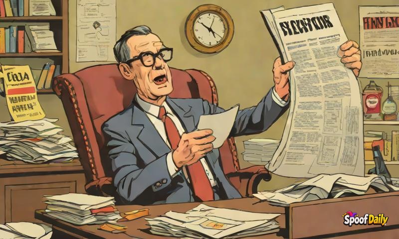 Senator Filibuster McBlab Reads Own Shopping List To Delay Budget Vote
