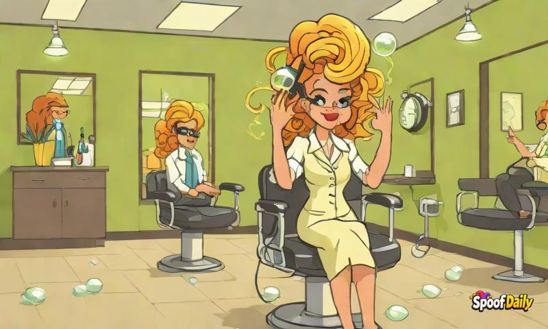 Bubbles McSqueaky Opens Hair Salon That Only Cuts Invisible Hair, Charges $200