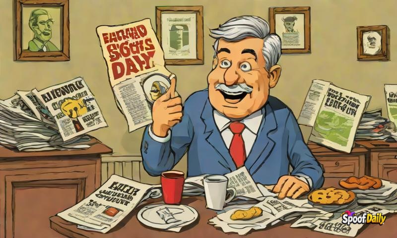 Mayor Soggy Socks Declares Every Fourth Thursday 'Backward Talking Day'