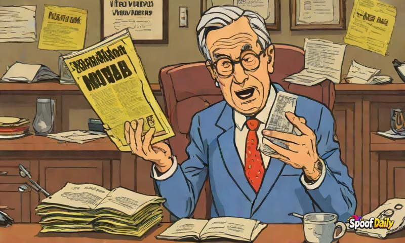 Senator Filibuster McBlab Reads Entire Phone Book Backwards To Delay Snack Vote
