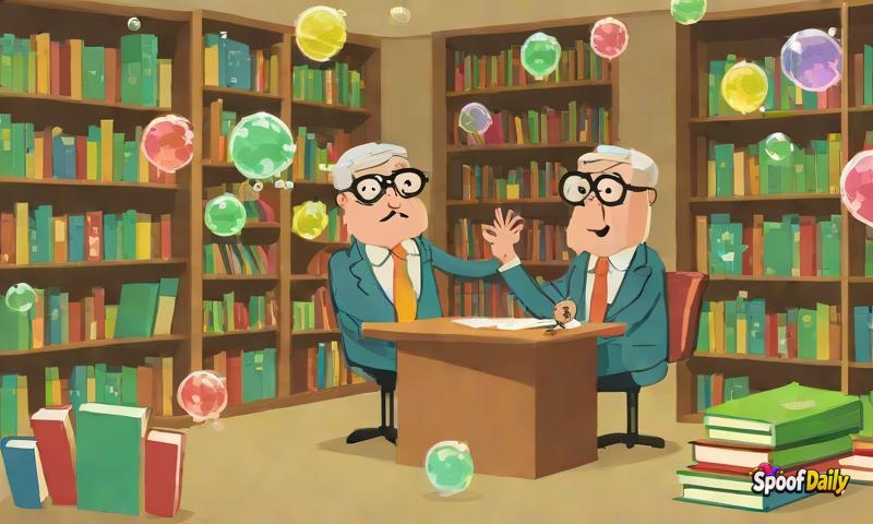 Bubbles McSqueaky Opens Library Where Books Read Themselves Aloud, Then Judge Your Reactions