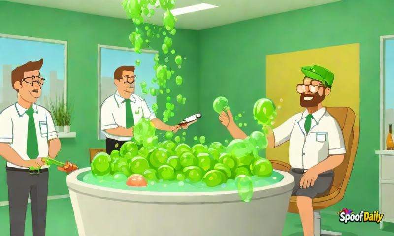 Bubbles McFizzypop Opens Spa Where Clients Are Massaged By Vibrating Pickles