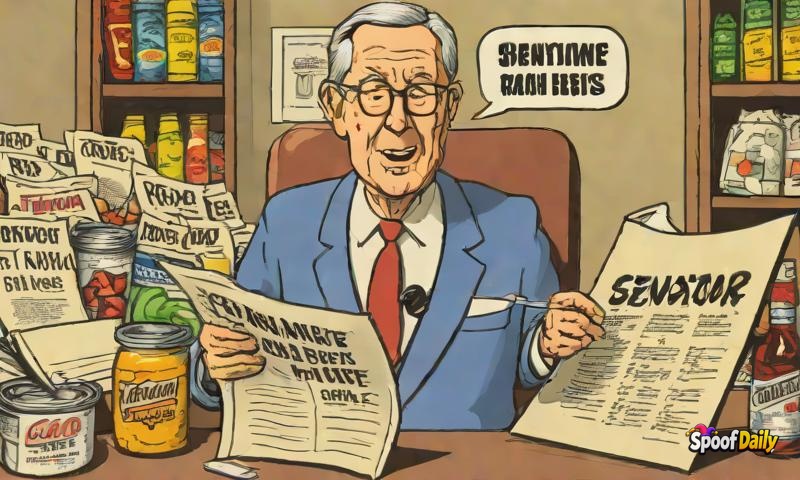 Senator Filibuster McBlab Reads Grocery List From 1997 To Delay Budget Vote