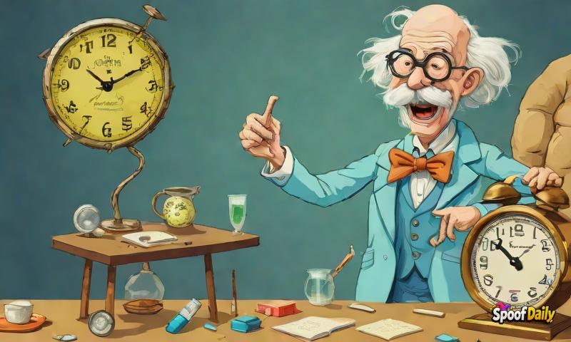 Professor Dingle McSpangle Proves That 'I'll Be There In Five Minutes' Is A Unit Of Geological Time