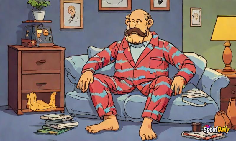 Sir Snorewell McPillow Invents Pajamas That Tuck Themselves In, Leave You Outside