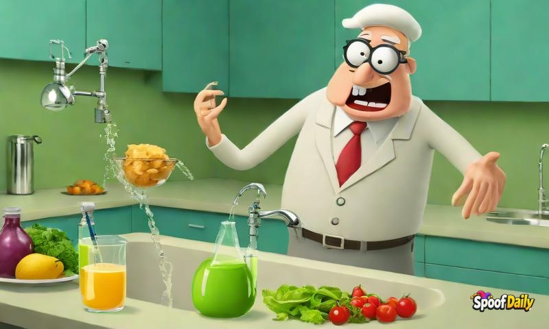 Professor Wobble McStumble Discovers That Leftovers Taste Better When Eaten Standing Over Sink