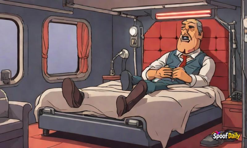 Baron Von Snorefest Installs Bed With Seatbelt And Airbags 'For Aggressive Sleeping'