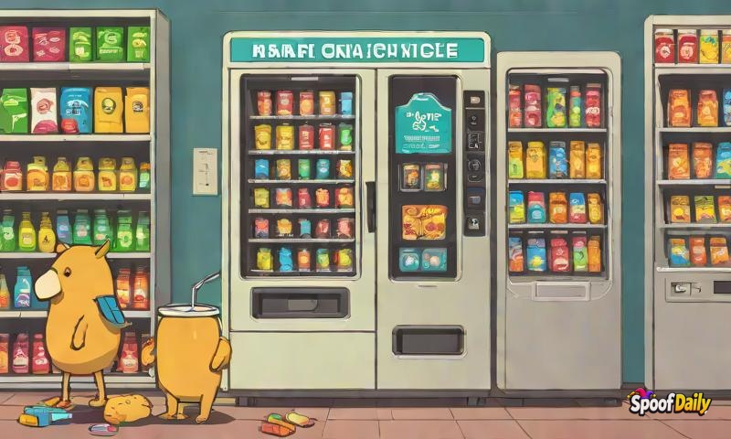 Baron Von Snackington Invents Vending Machine That Dispenses Compliments Instead of Snacks