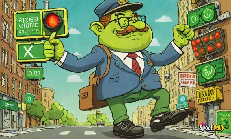 Mayor Soggy Socks Declares All Traffic Lights 'Suggestions' Not 'Commands'