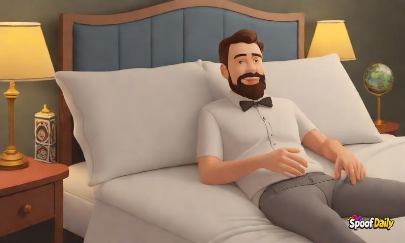 Sir Snorewell McPillow Invents Pillow That Whispers 'You're Doing Great' Until You Fall Asleep