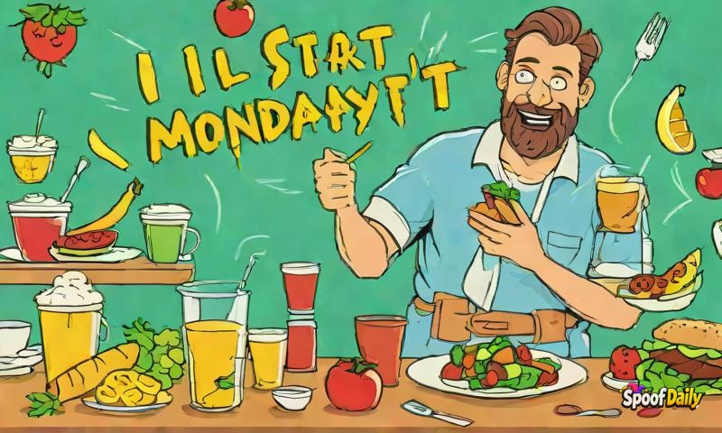 Man Says 'I'll Start My Diet Monday' For 47 Consecutive Mondays