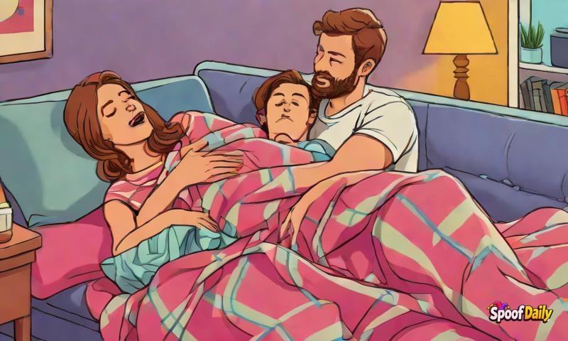 POV: Girl Pretends To Be Asleep So Boyfriend Carries Her To Bed, He Puts Blanket On Her On The Couch