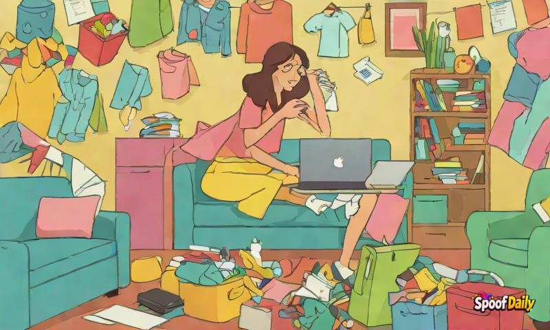 Woman's 'Clean With Me' Video Shows Her Moving Clutter From One Pile To Another For 3 Hours