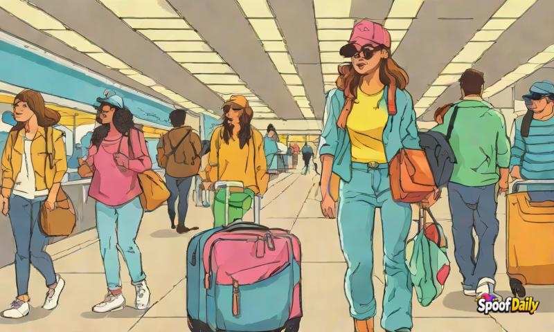 Influencer's 'Candid' Airport Photo Used 47 Takes, Included A Full Outfit Change Mid-Terminal
