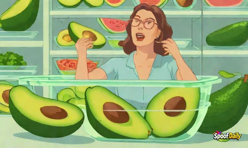 Woman's 'Meal Prep' Was Just A Single Avocado In A Tupperware That She Forgot To Eat For 3 Weeks