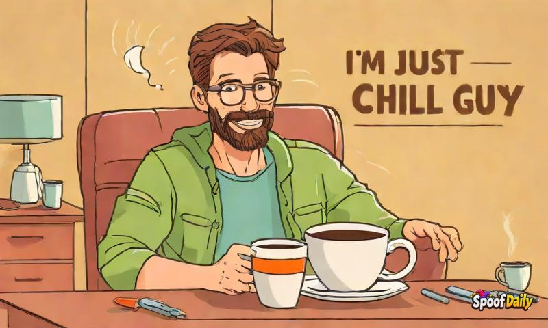 Man's 'I'm Just A Chill Guy' Personality Was Immediately Tested By A Slightly Warm Coffee