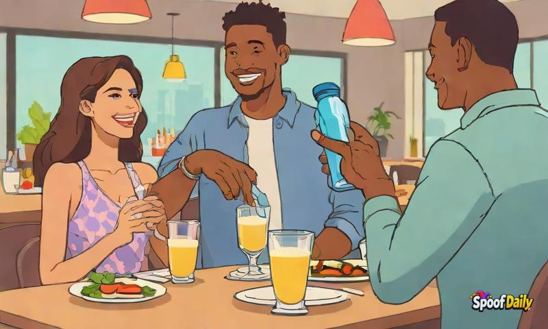Man Brings 'Emotional Support Water Bottle' To First Date, Refills It 12 Times During Dinner