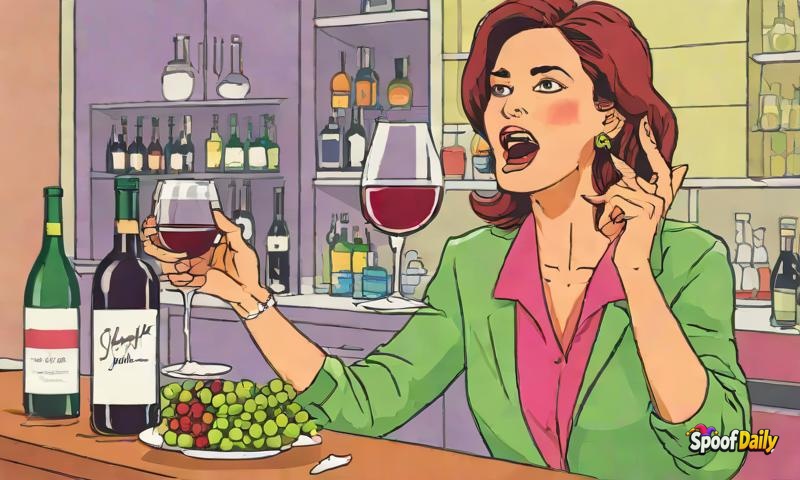 Woman's 'Dry January' Failed After 47 Minutes, Now She's 'Moist February' With A Wine Glass
