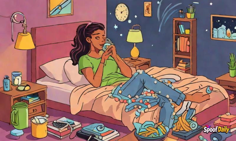 Woman's 47-Step Nighttime Routine Leaves Her Too Exhausted To Sleep, Cycle Continues