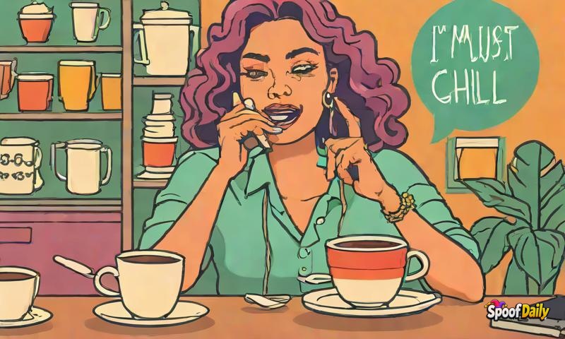 Woman's 'I'm Just A Chill Girl' Personality Immediately Tested By Slightly Delayed Coffee Order