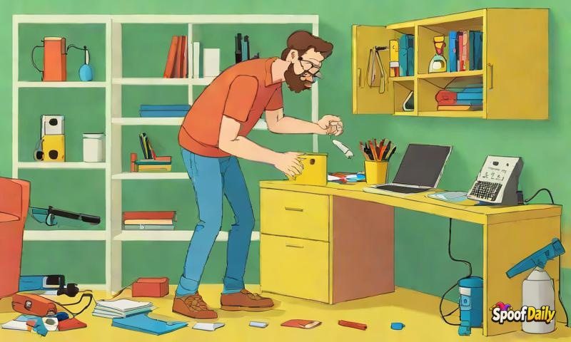 Guy's 'I Don't Need A Manual' While Building IKEA Furniture, Now Has Extra Parts And A Leaning Shelf