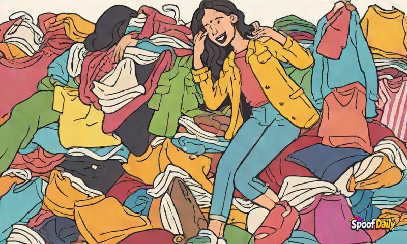 Woman's 'Clean With Me' Video Is Just Her Moving One Pile Of Clothes To Another Pile
