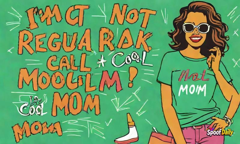 Woman's 'I'm Not A Regular Mom, I'm A Cool Mom' T-Shirt Is The Least Cool Thing She Owns